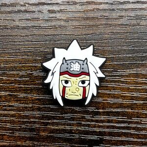 Jiraiya “Naruto” Croc Charm